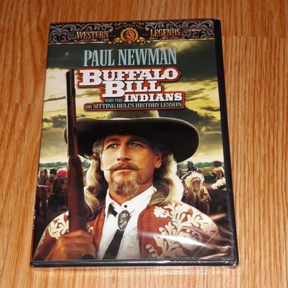 Buffalo Bill & the Indians DVD Paul Newman 1976 westerns cowboys Civil War TE6